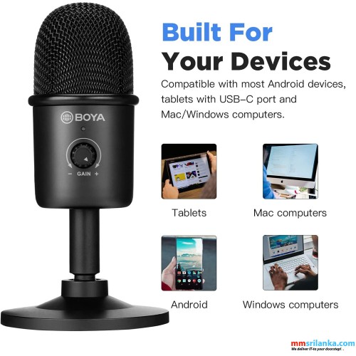 BOYA BY-CM3 USB MICROPHONE (6M)